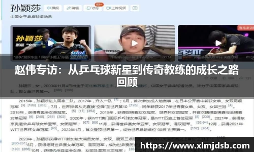 赵伟专访：从乒乓球新星到传奇教练的成长之路回顾